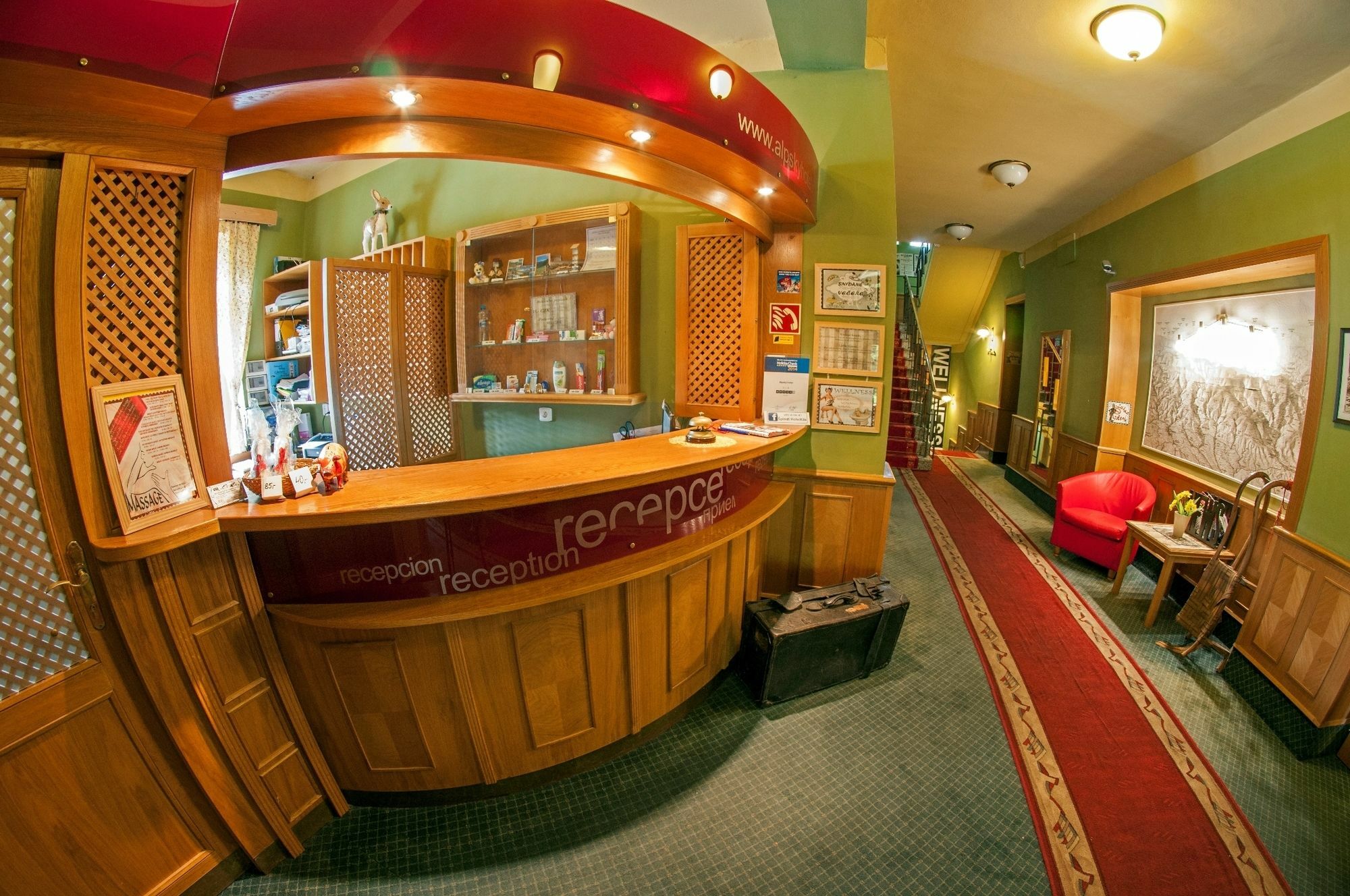 Alpsky Hotel Spindleruv Mlyn Exterior foto